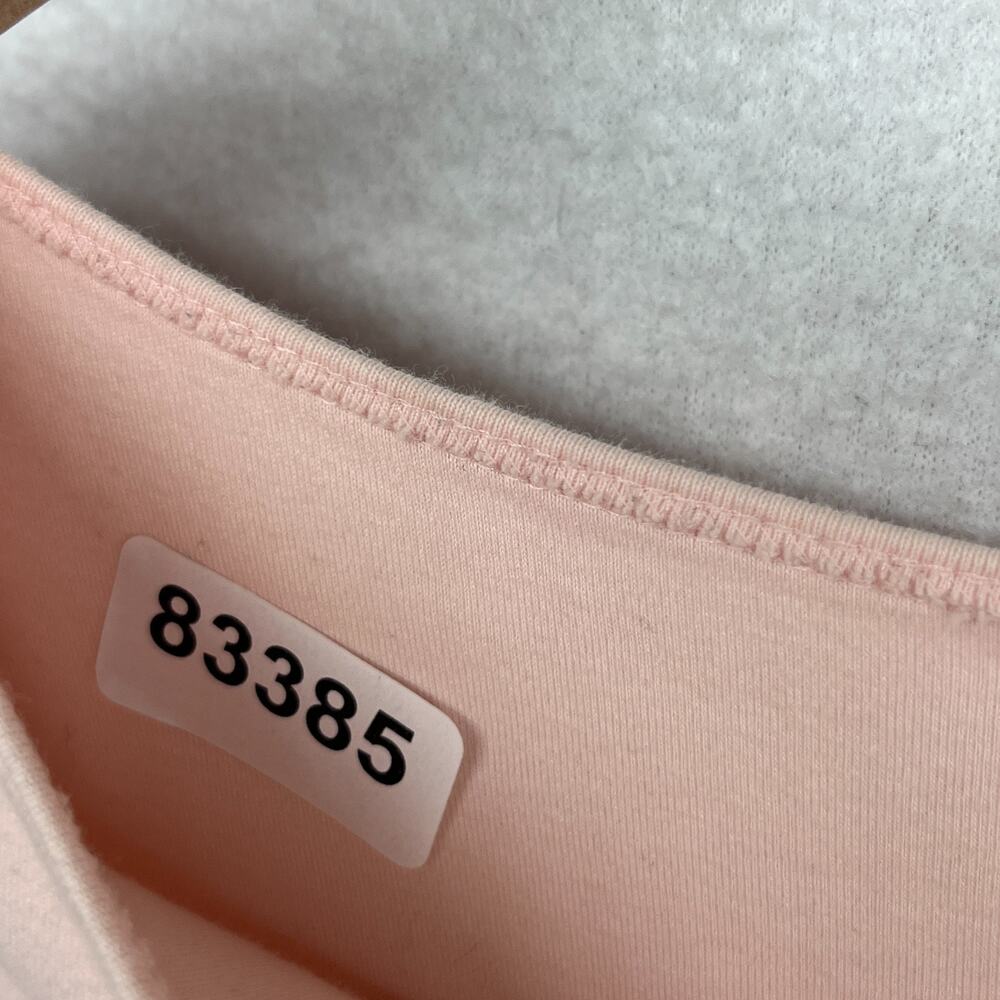 EILEEN FISHER Top XL Cotton Interlock Jersey Boat Neck 3/4 Sleeve Basic Pink - Picture 10 of 10